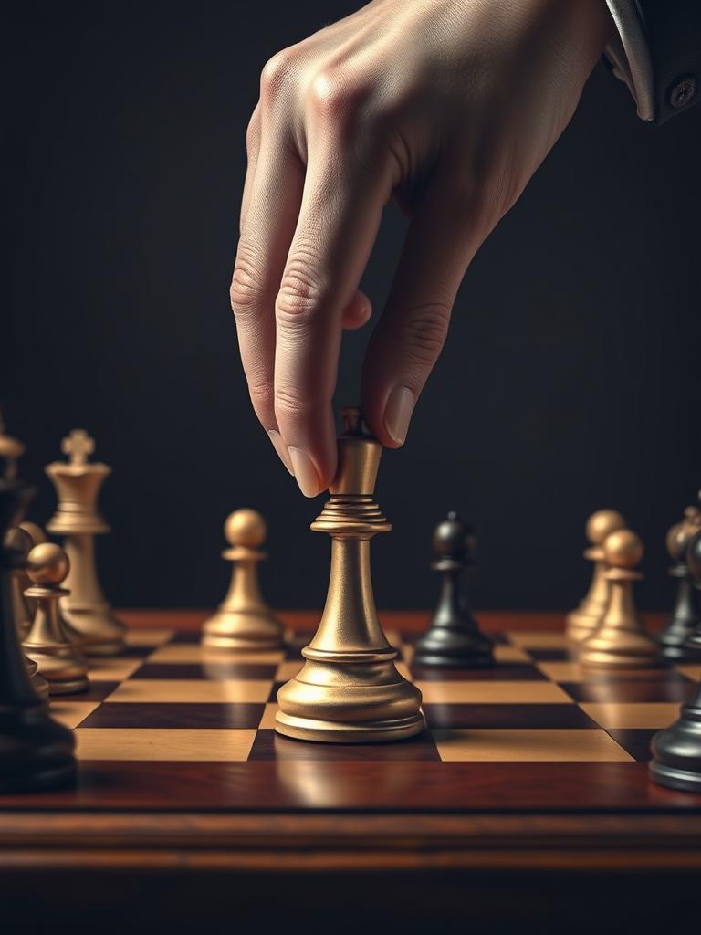 Material Sacrifice — a card from Chess Openings