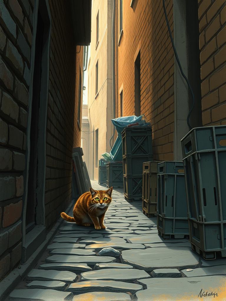 Gatto di Strada — a card from Razze di Gatti