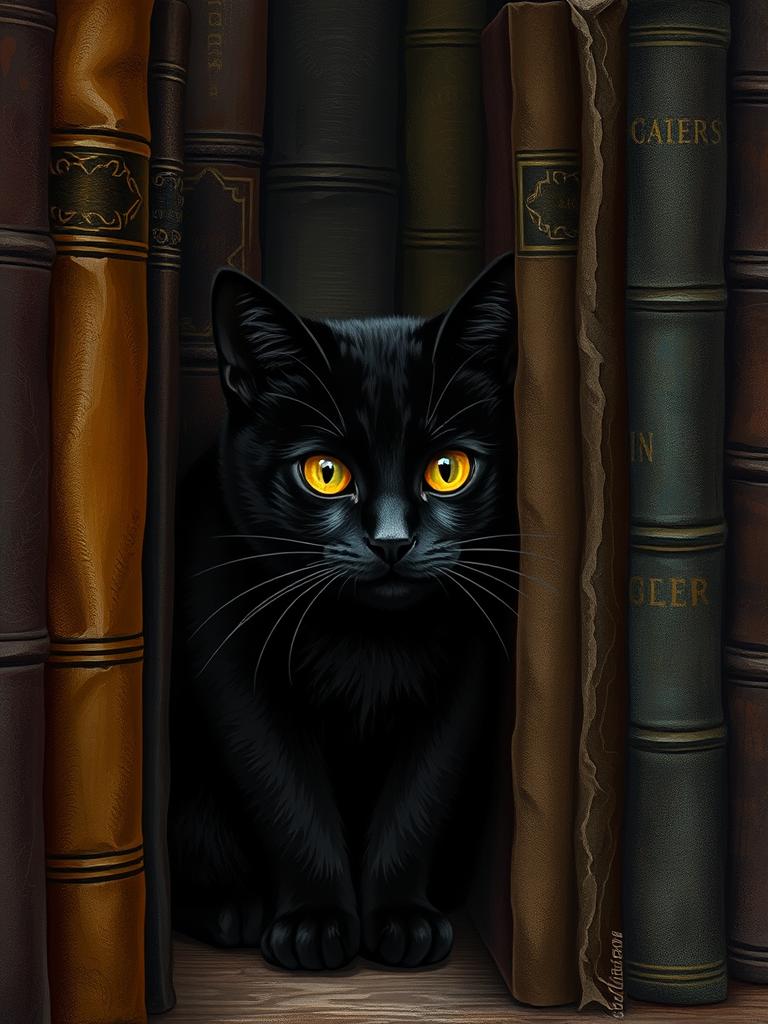 Gatto Nero — a card from Razze di Gatti