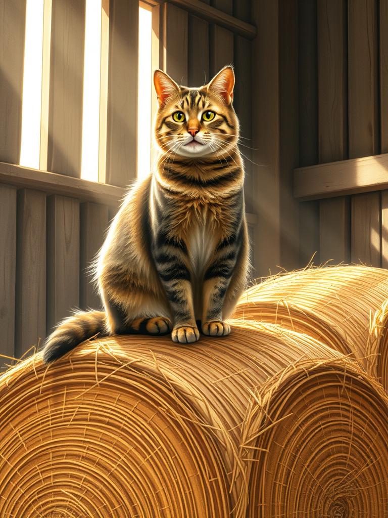 Gatto da Fienile — a card from Razze di Gatti