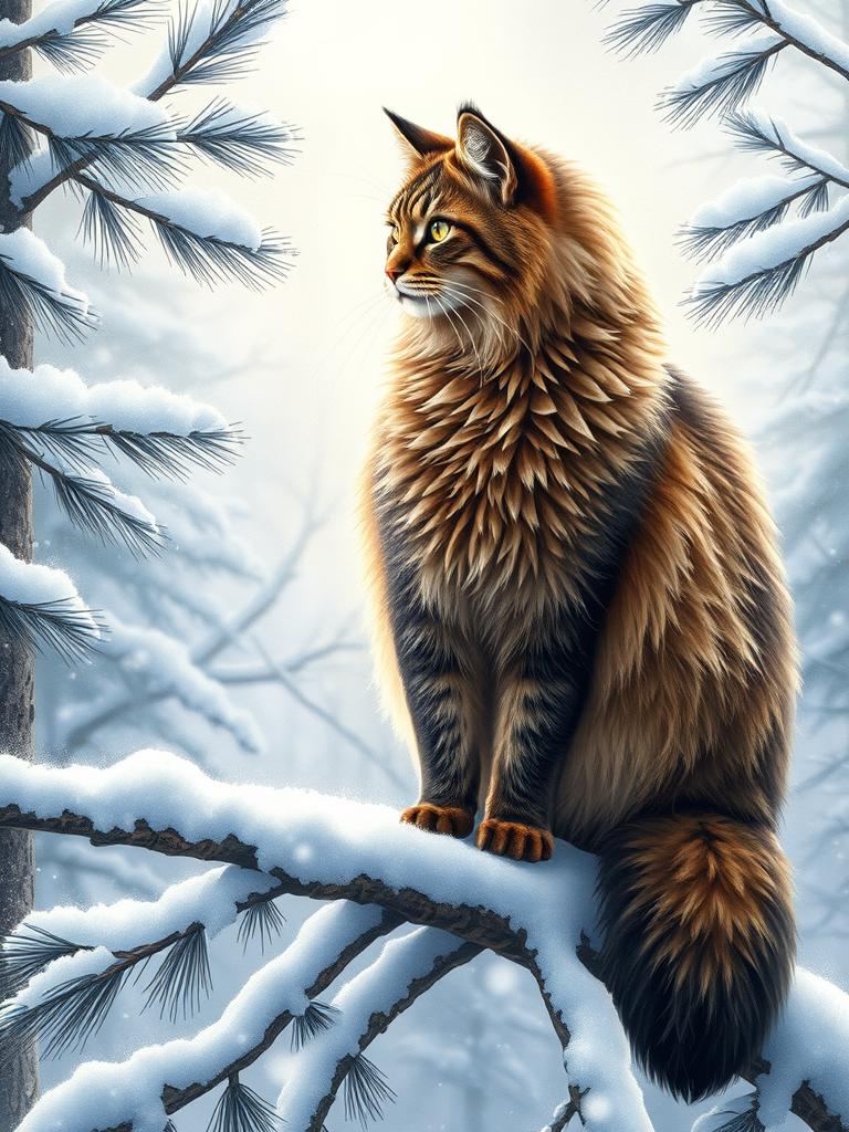 Maine Coon — a card from Razze di Gatti