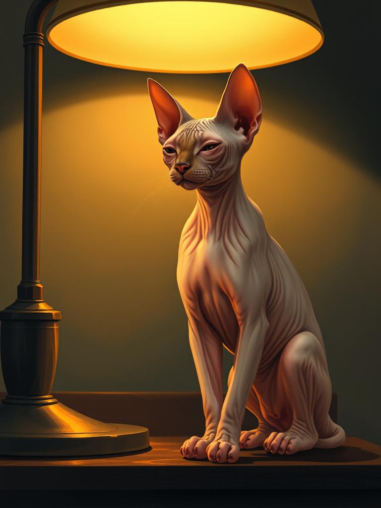 Sphynx — a card from Razze di Gatti