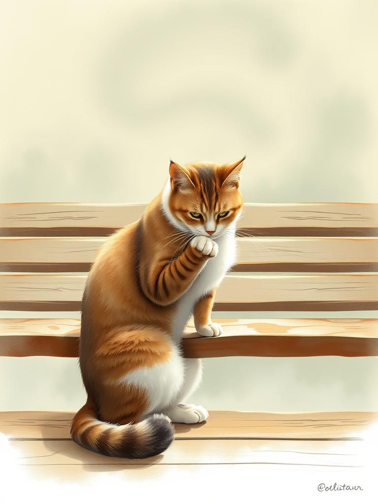 Toelettatura — a card from Razze di Gatti