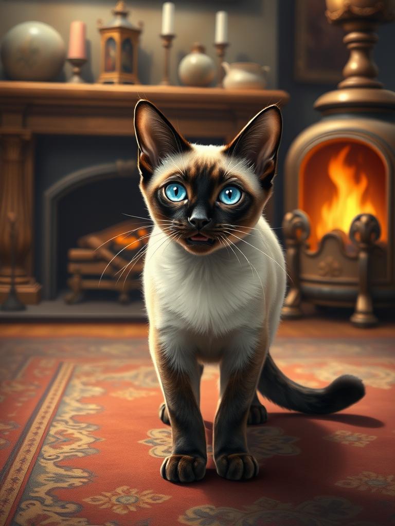 Siamese — a card from Razze di Gatti